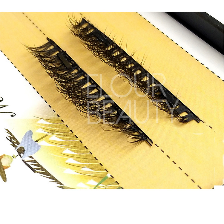 Private label 3D magnetic fake eye lashes China wholesale EA114